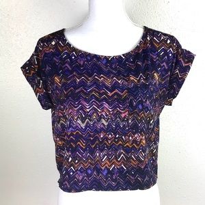 Ali & Kris Blouse Short Sleeves M